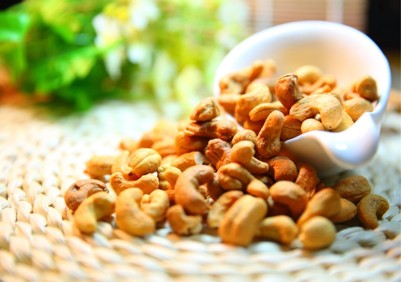 Odpowiednio przygotowane orzechy nerkowca - jedne z najzdrowszych orzechów świata