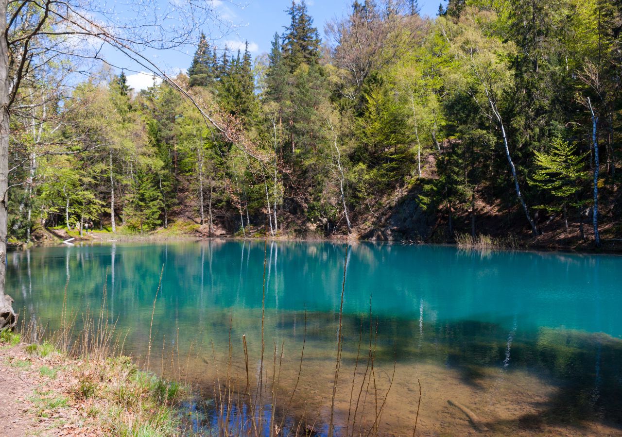 Kolorowe Jeziorka w Rudawach Janowickich