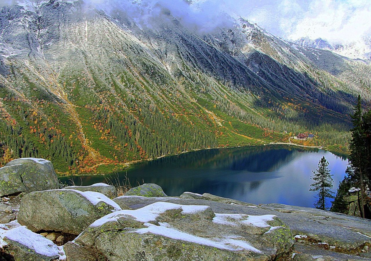 Morskie Oko w Tatrach Polska