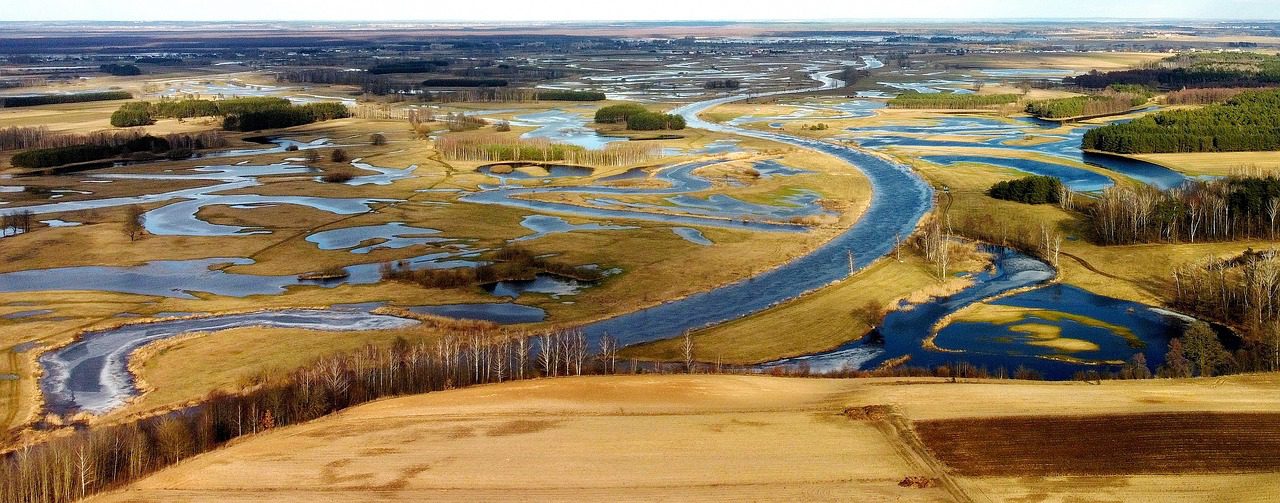 Rozlewiska Biebrzy w Biebrzańskim Parku Narodowym