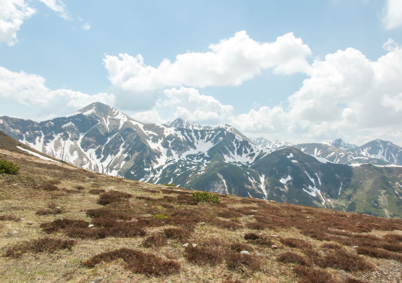Widok na Tatry z Orlej Perci
