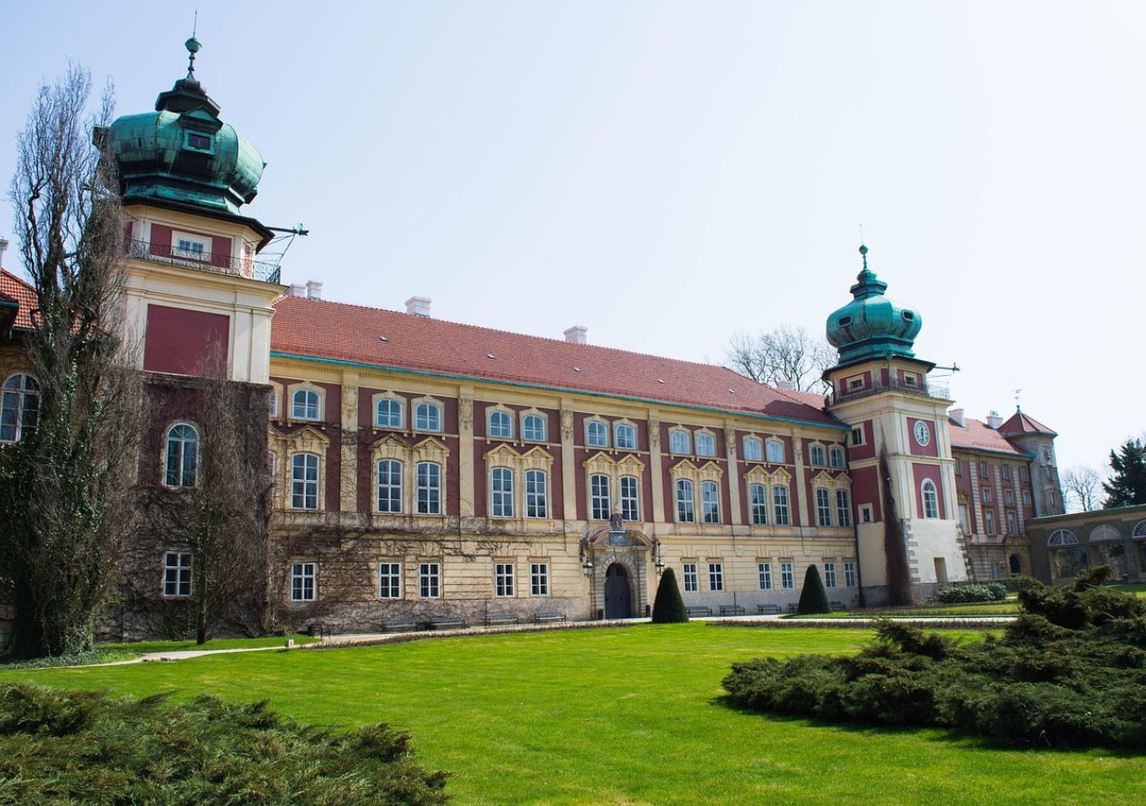 Zamek w Łańcucie na trasie Green Velo