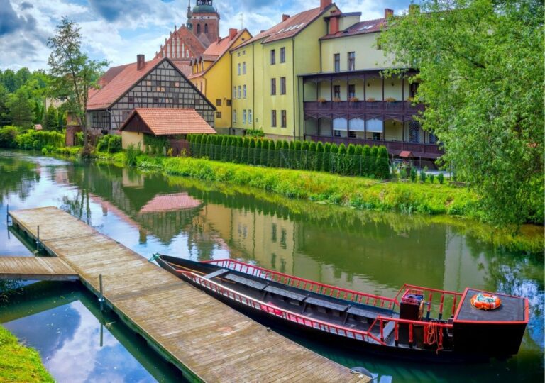 Lidzbark Warmiński nazywany jest "polską Wenecją"