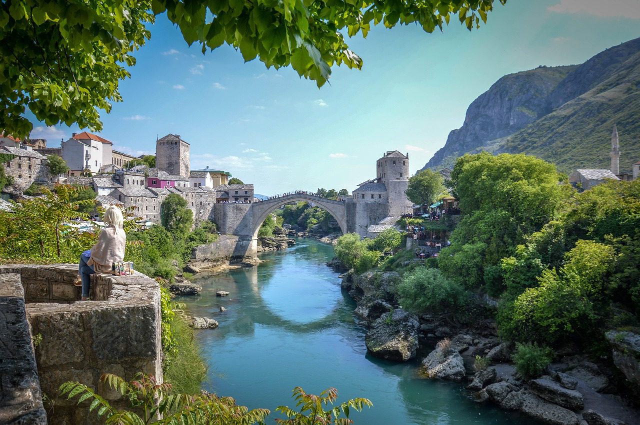 Mostar w Bośni i Hercegowinie