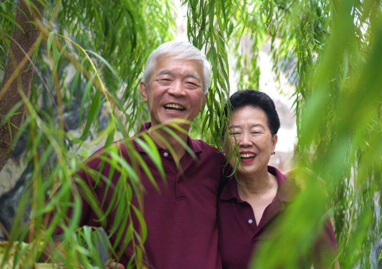 Para starszych Japończyków