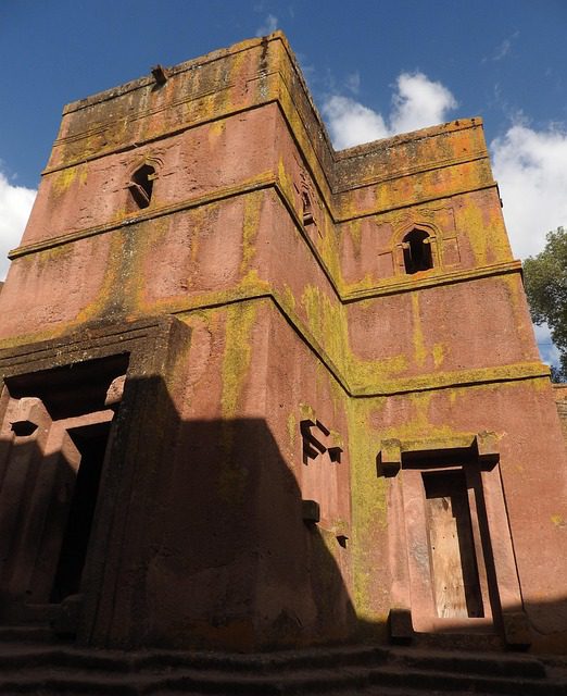 Lalibela kościoły w skale Etiopia Afryka