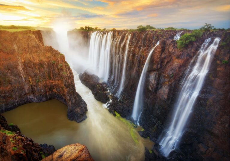 Wodospady wiktorii lista unesco afryka