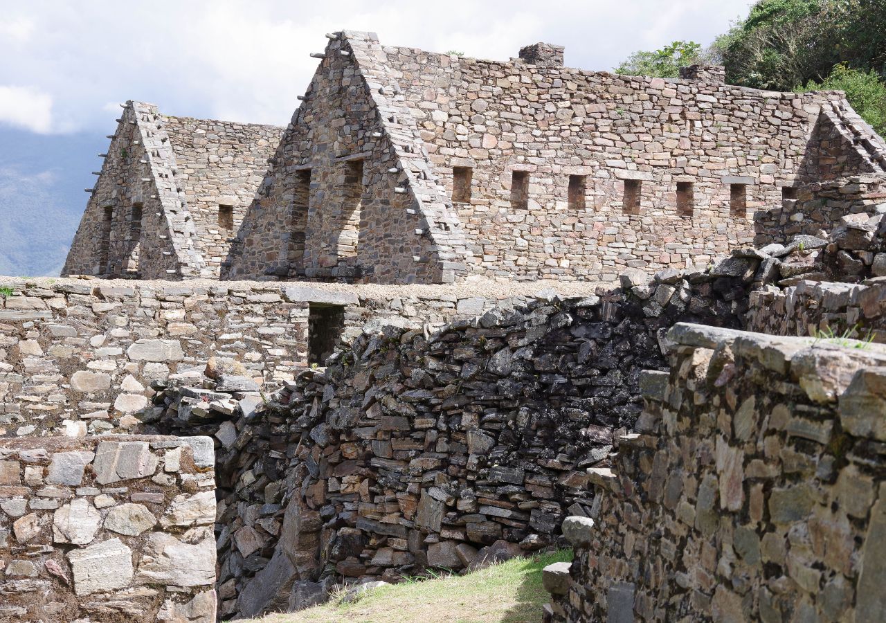 Choquequirao - ruiny w Peru AMeryka Południowa