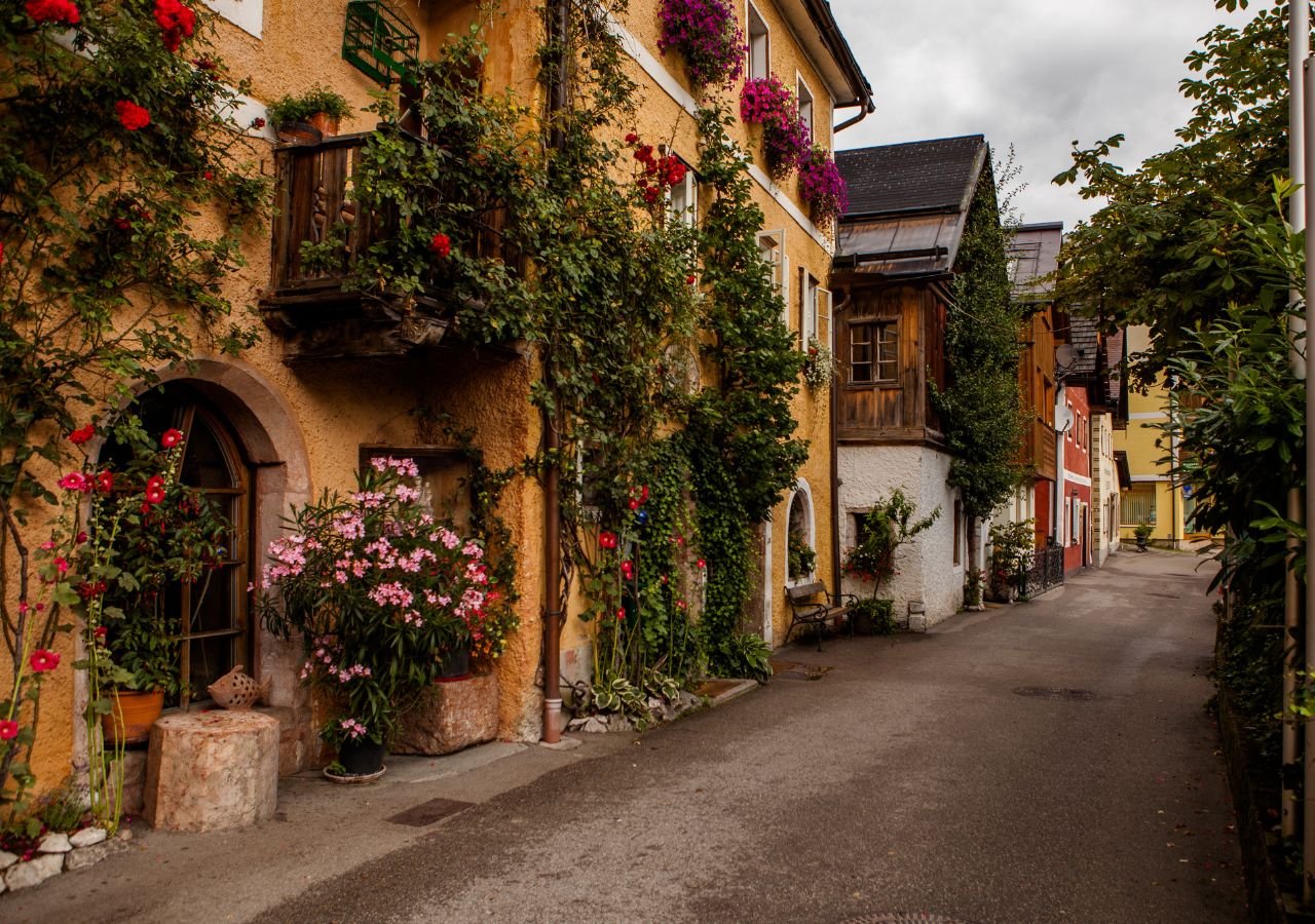 Uliczki w Hallstatt - Austria