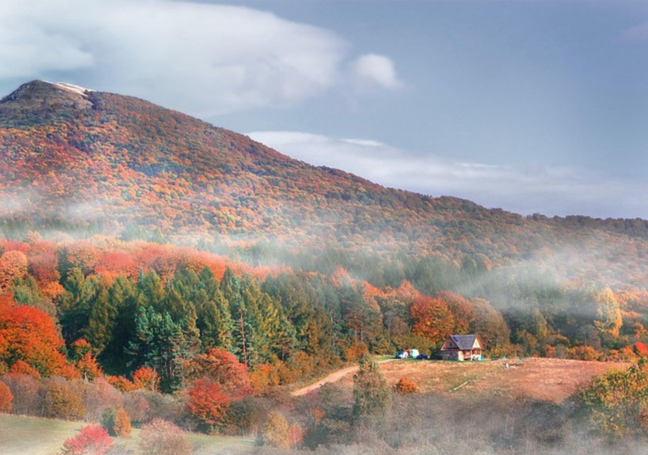 Bieszczady w kolorach jesieni