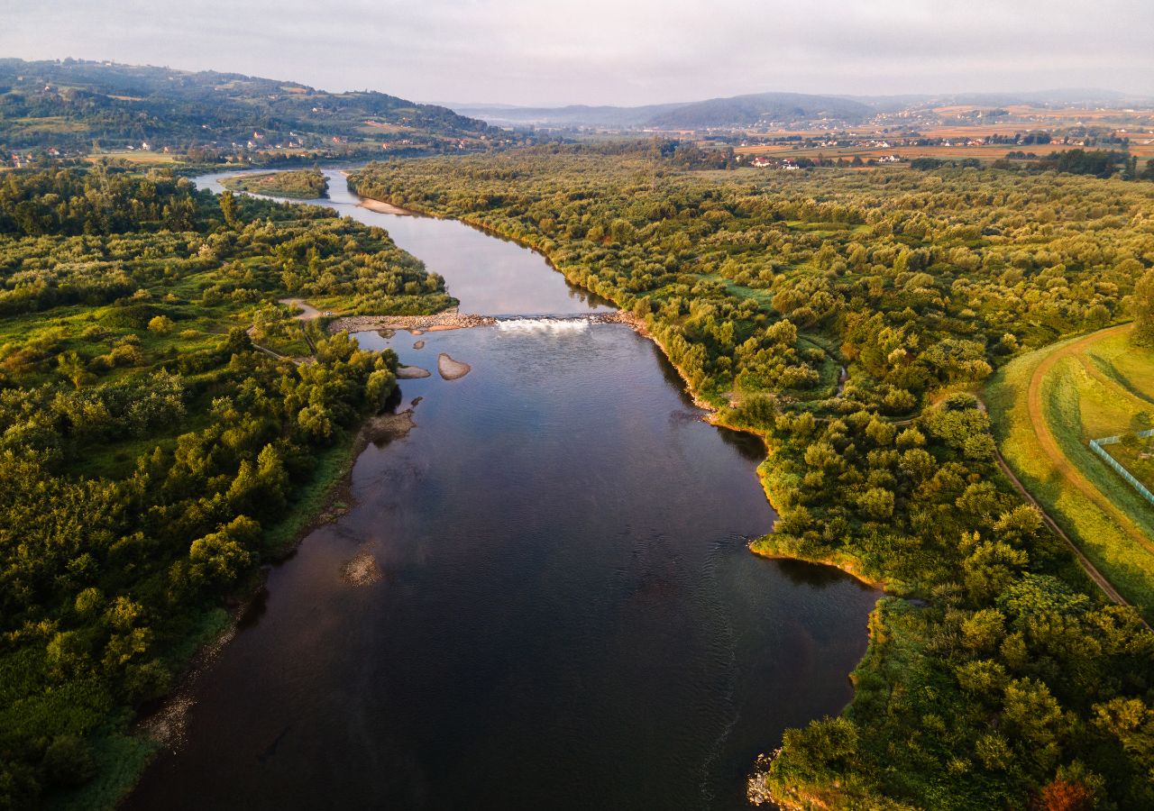 Rzeka Dunajec Polska