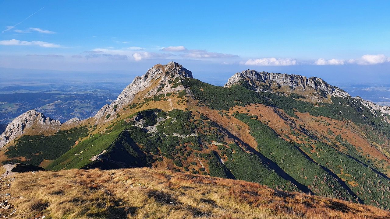 Giewont widziany od strony południowej