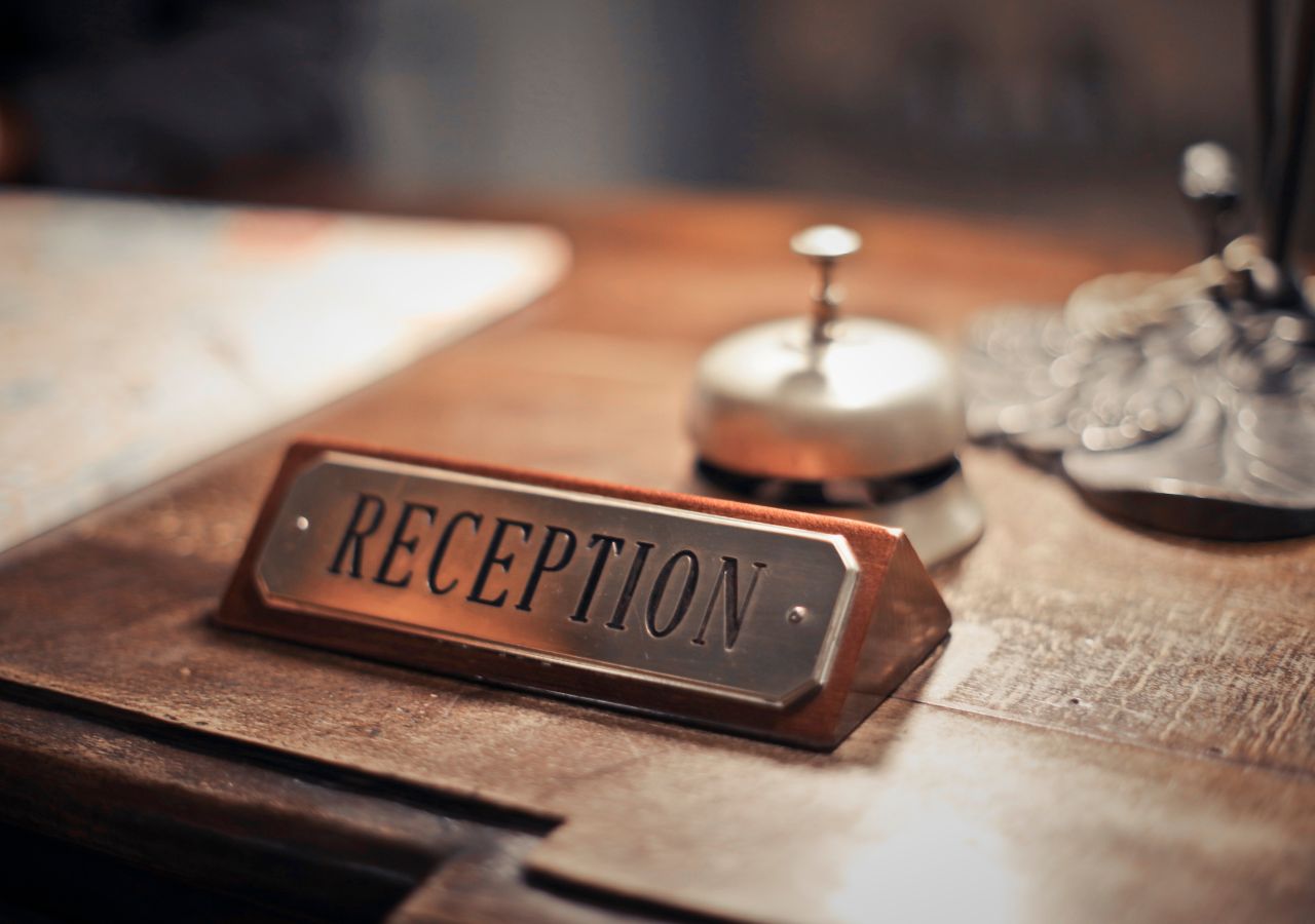 Hotelowa recepcja