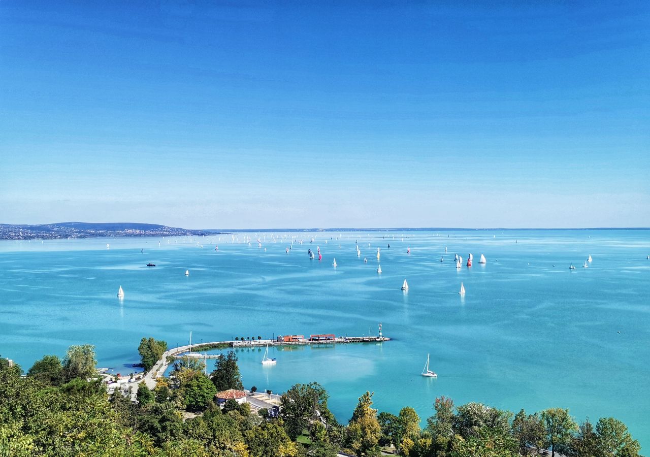 Jezioro Balaton na Węgrzech