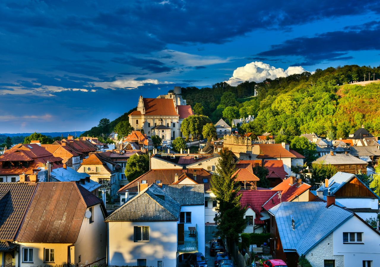 Panorama Kazimierza Dolnego Polska