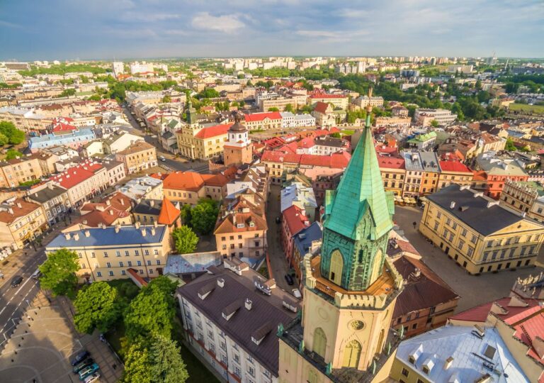 Lublin z lotu ptaka