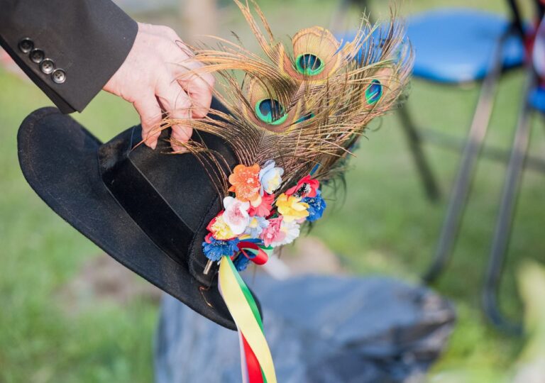 Kapelusz ludowy z Małopolski