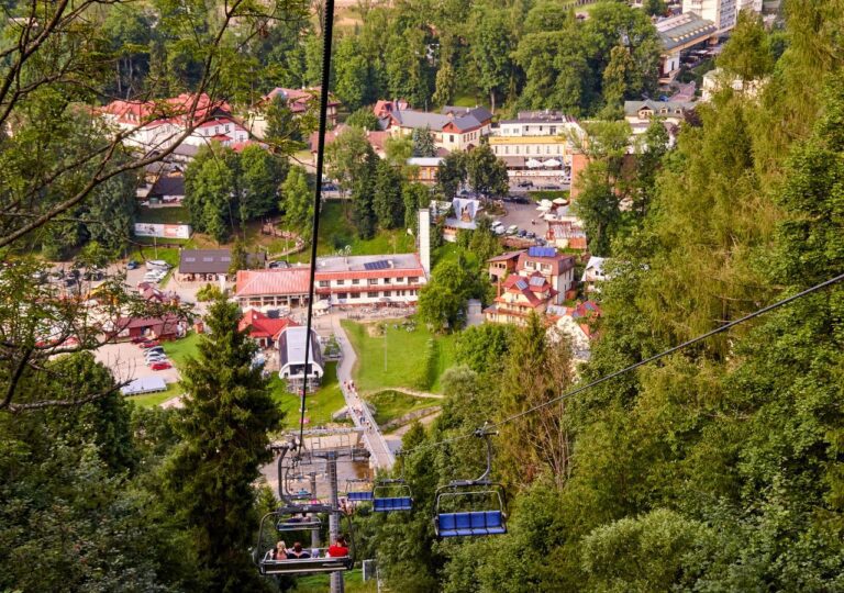 Palenica z lotu ptaka