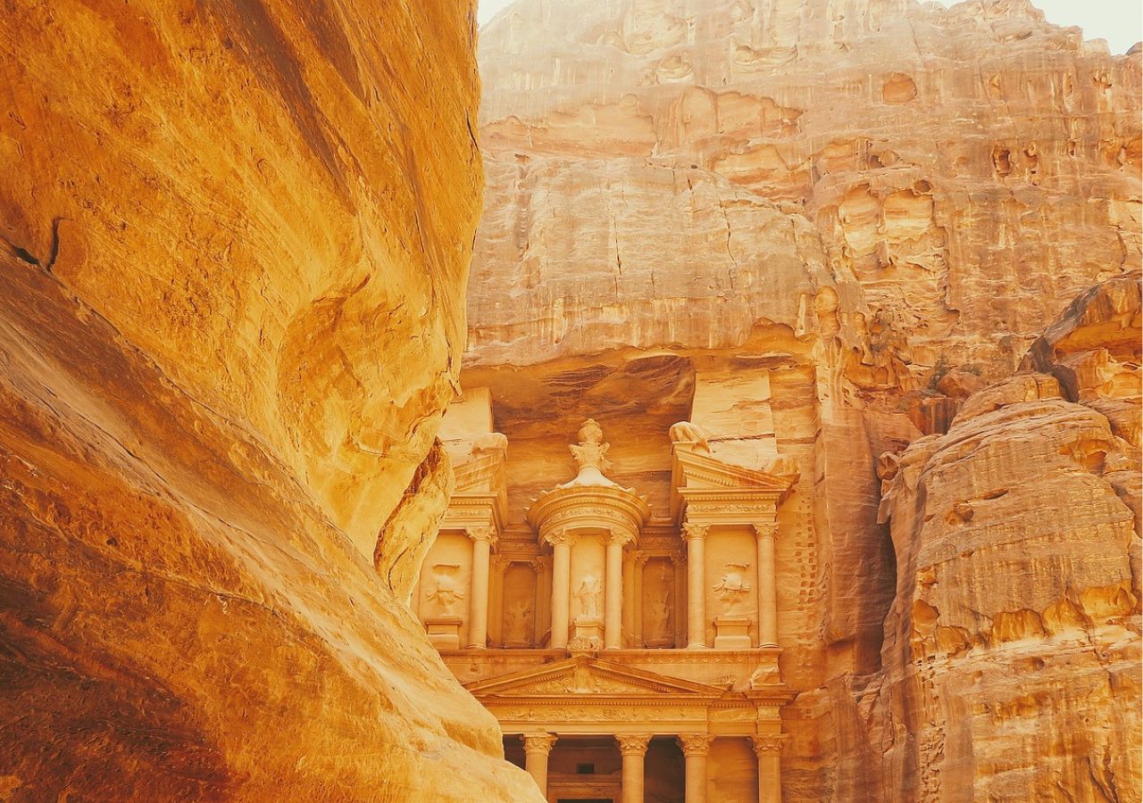 Petra w Jordanii