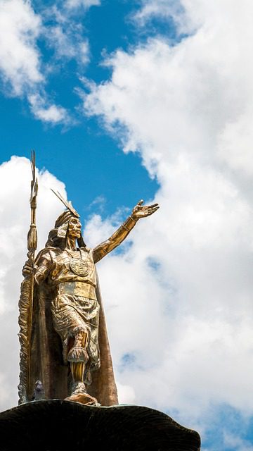 Rzeźba Inka - Peru, Ameryka Południowa