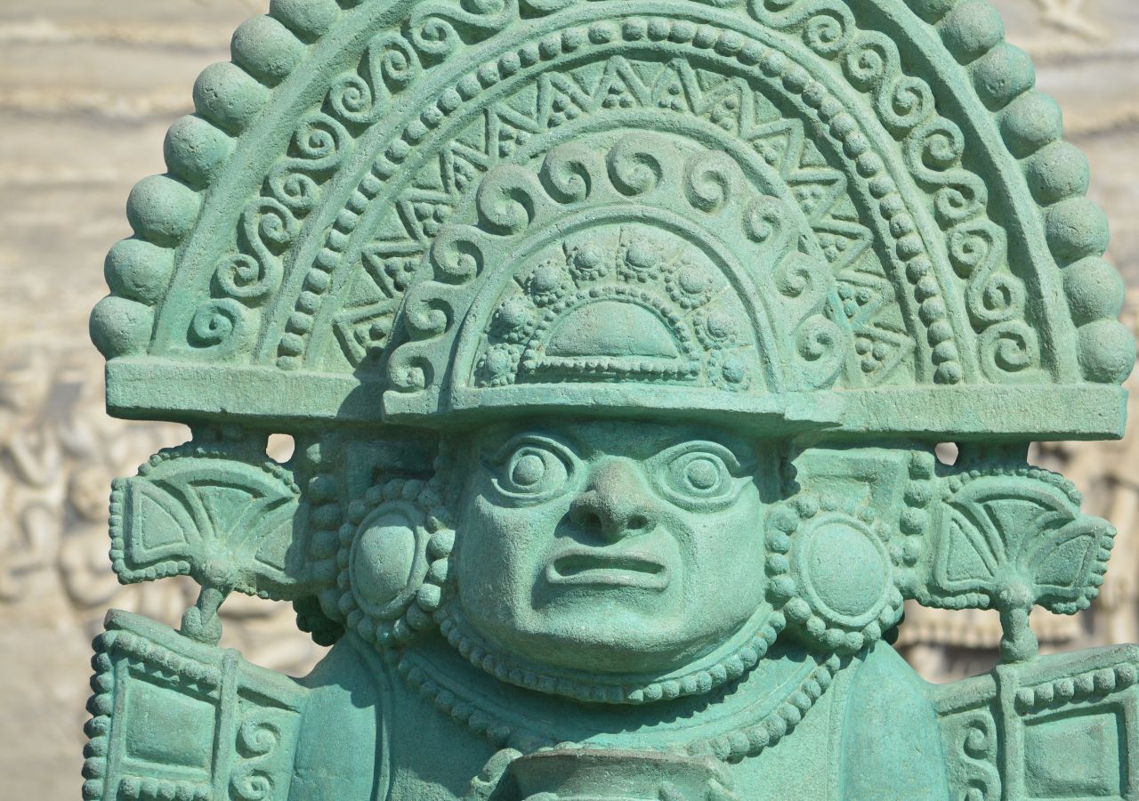 Rzeźba wojownika inkaskiego