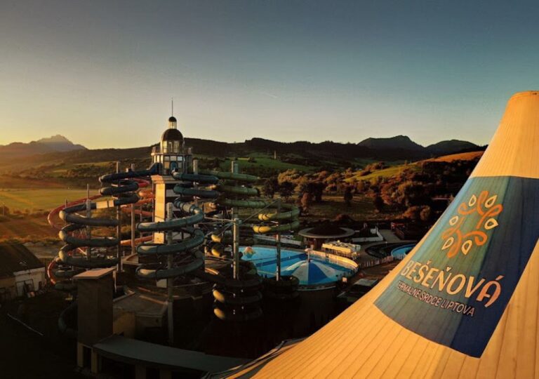 Termy Beszenowa - Słowacja z góry