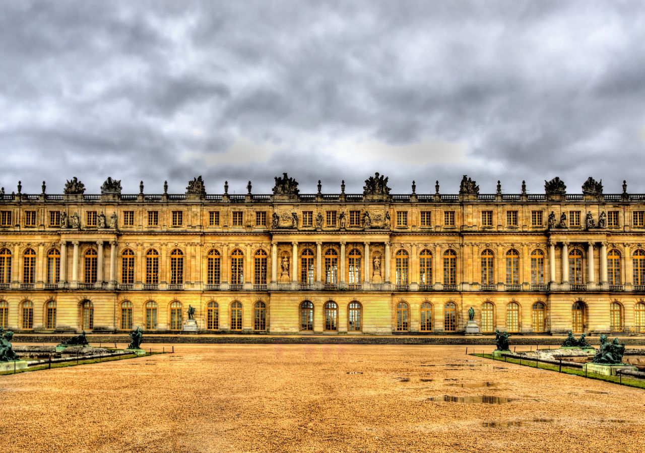 Pałac w Wersalu - Paryż, Francja