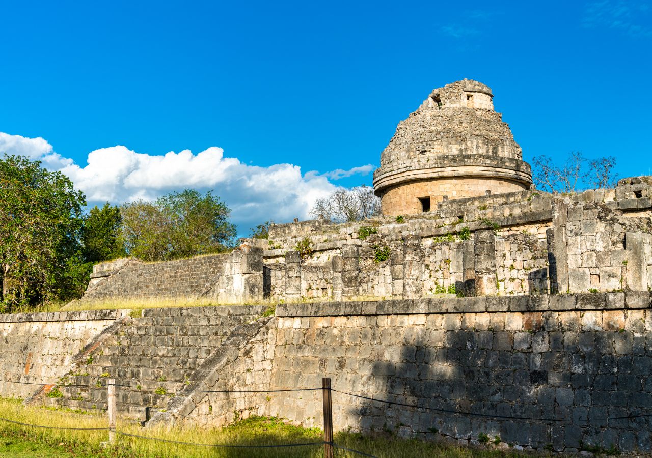 El Caracol – spiralne obserwatorium - Chichen Itza, Meksyk