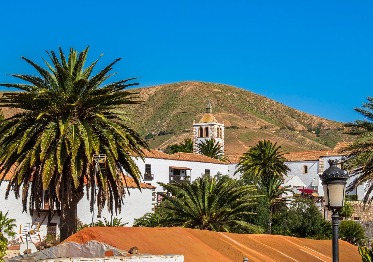 Zabudowania Betancurii - Fuertaventura, wyspy kanaryjskie