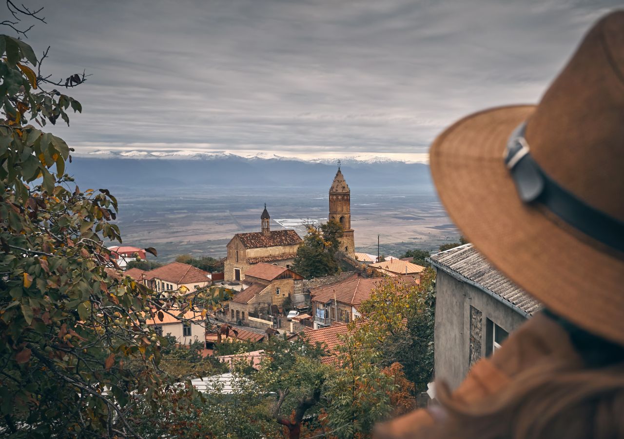 Panorama Signagi - Gruzja