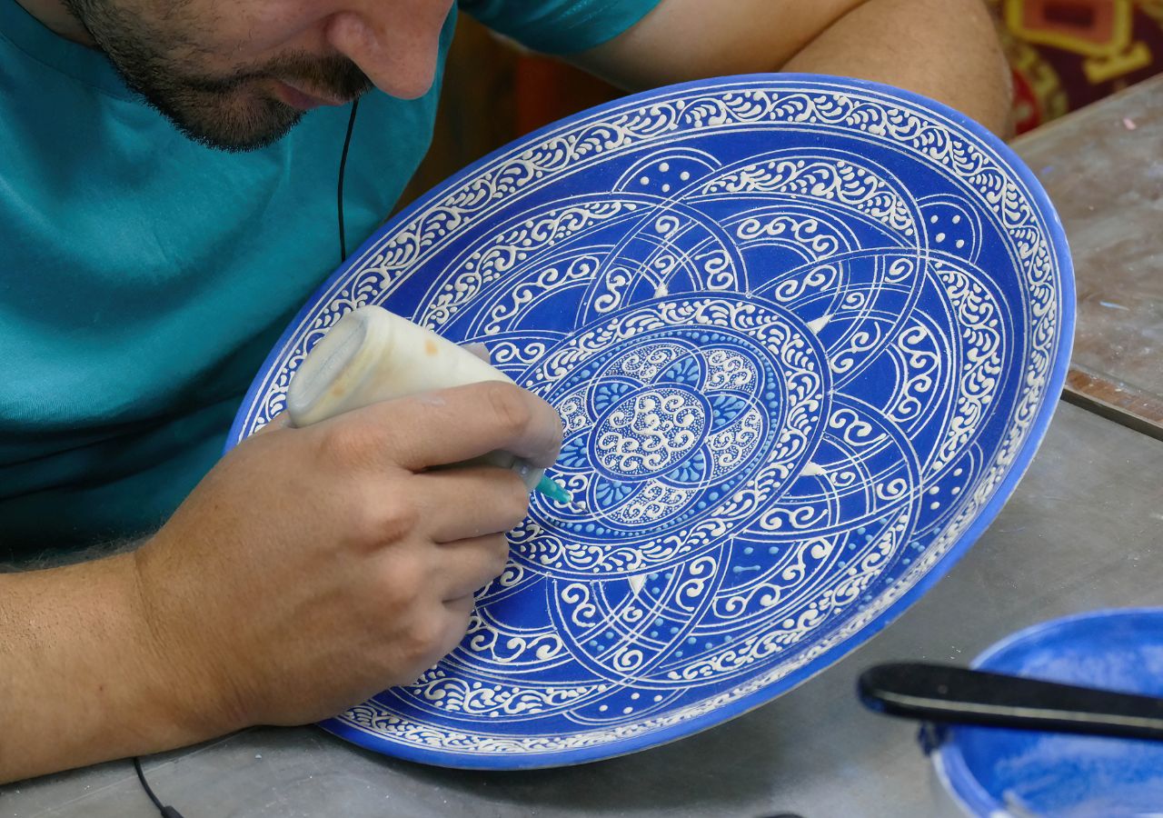 Proces tworzenia ceramiki w Avanos - Kapadocja, Turcja