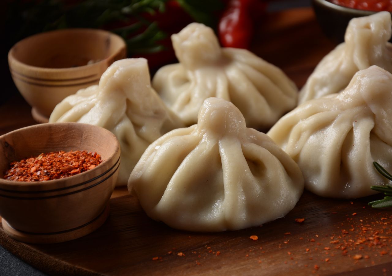 Gruzińskie pierożki chinkali