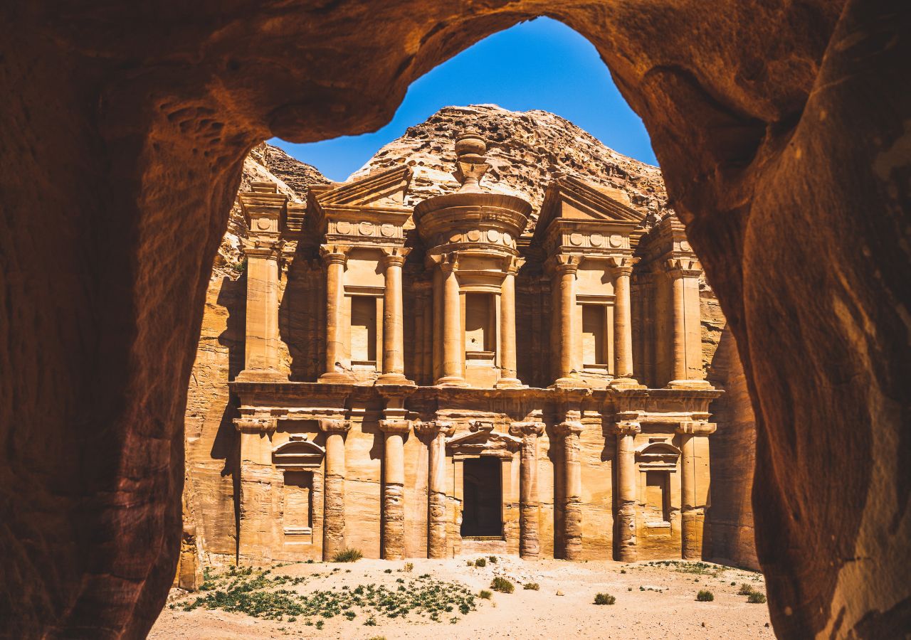 Klasztor w Petrze, Jordania