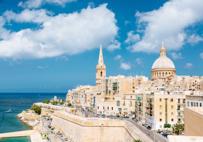 Zabudowania La Valetty - Malta