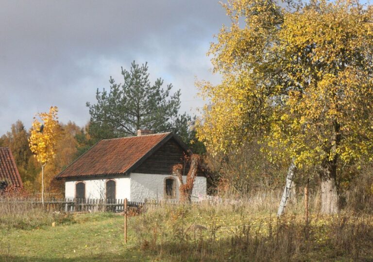 Tradycyjny mazurski domek