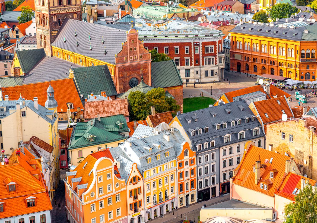 Stare Miasto - Ryga, Łotwa