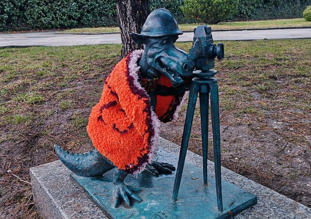 Smok Geodeta - smoczy szlak w Krakowie