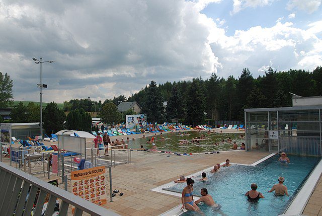 Zewnętrzne baseny term Vrbov - Słowacja