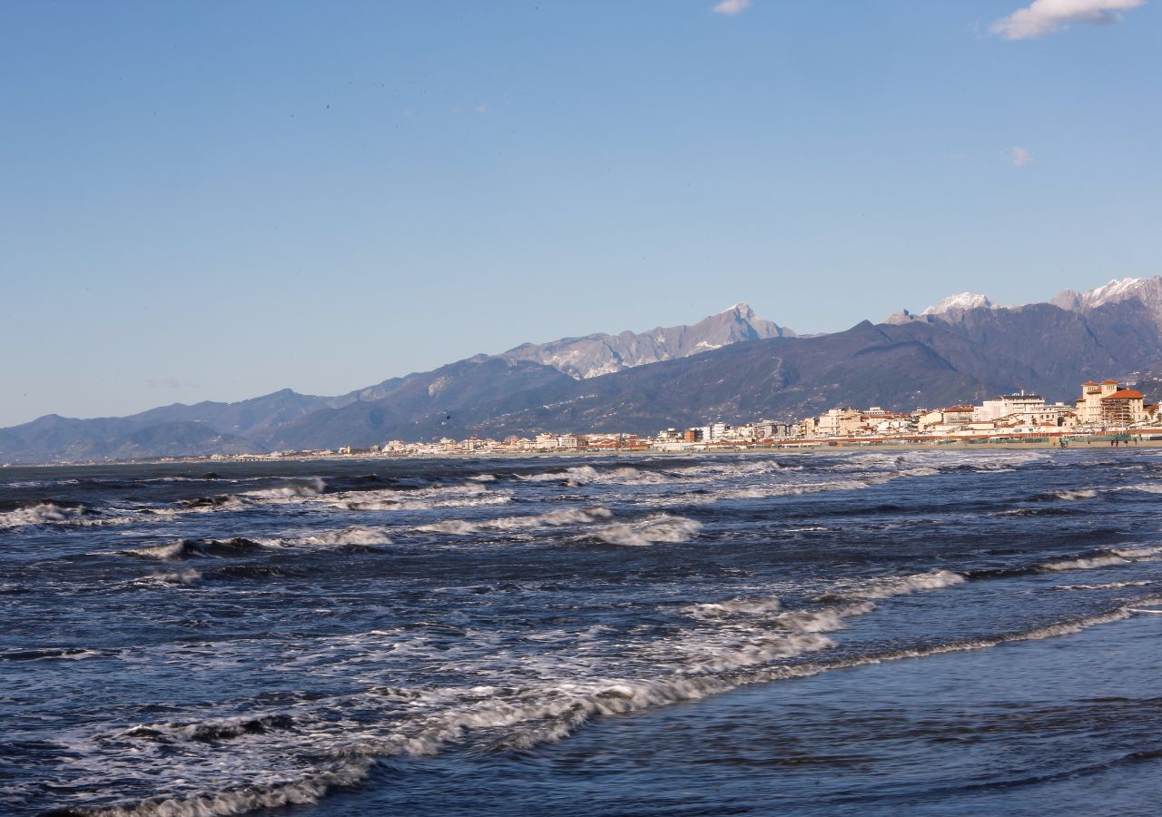 Plaża w Viareggio w Toskanii