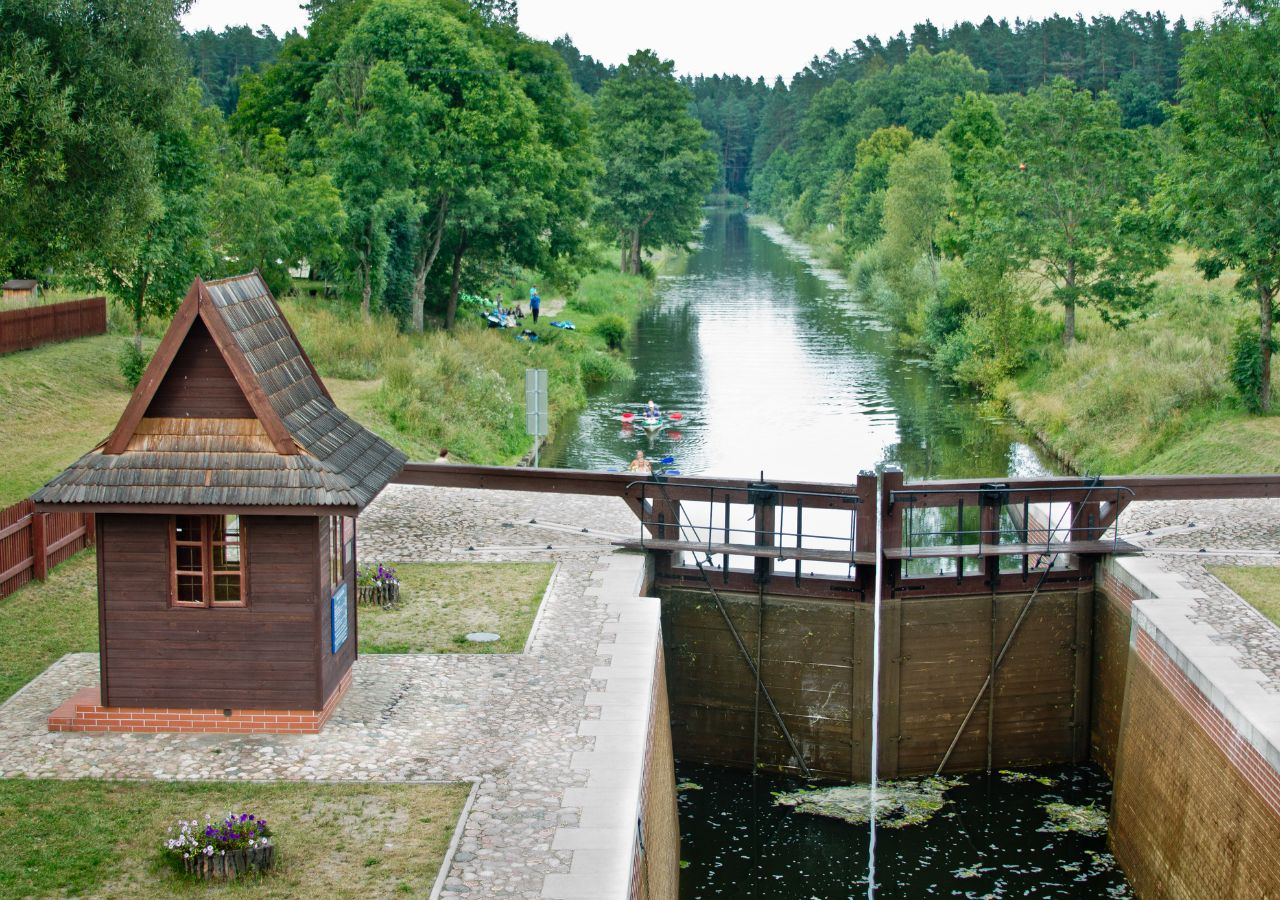 Zapora na Kanale Augustowskim