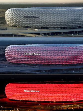 stadion Allianz Arena w Monachium, Niemcy