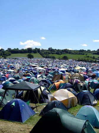 Miasto namiotów – Glastonbury Festival - wielka brytania