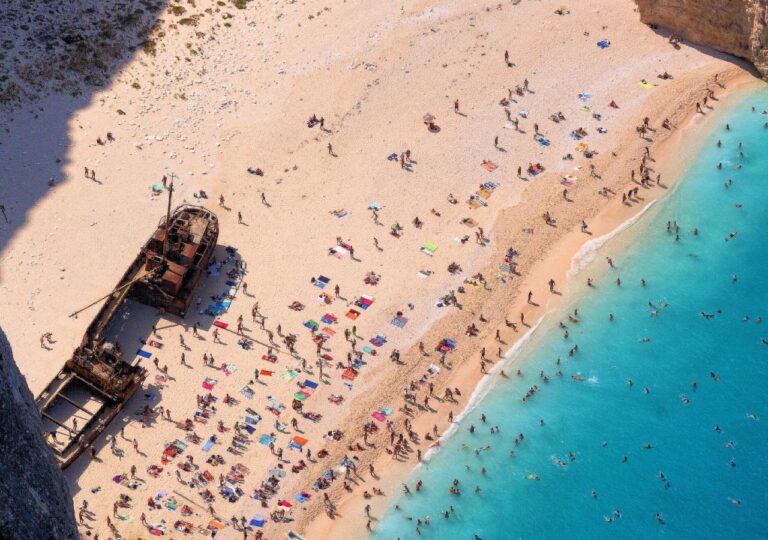 Plaża Navagio (Zatoka Wraku) na Zakynthos - Grecja