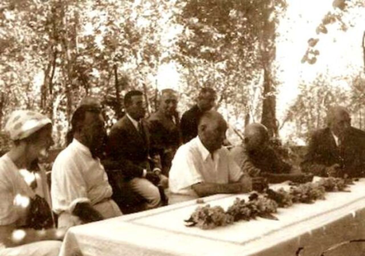 Zdjęcie z wizyty Atatürka w Polonezköy w 1937 roku