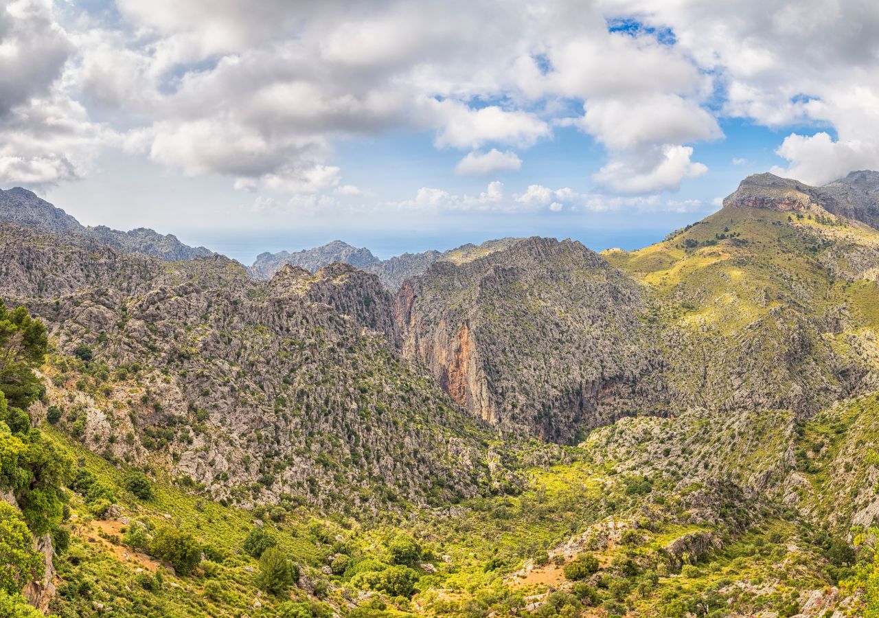 Puig Major – najwyższy szczyt Majorki - Baleary, Hiszpania