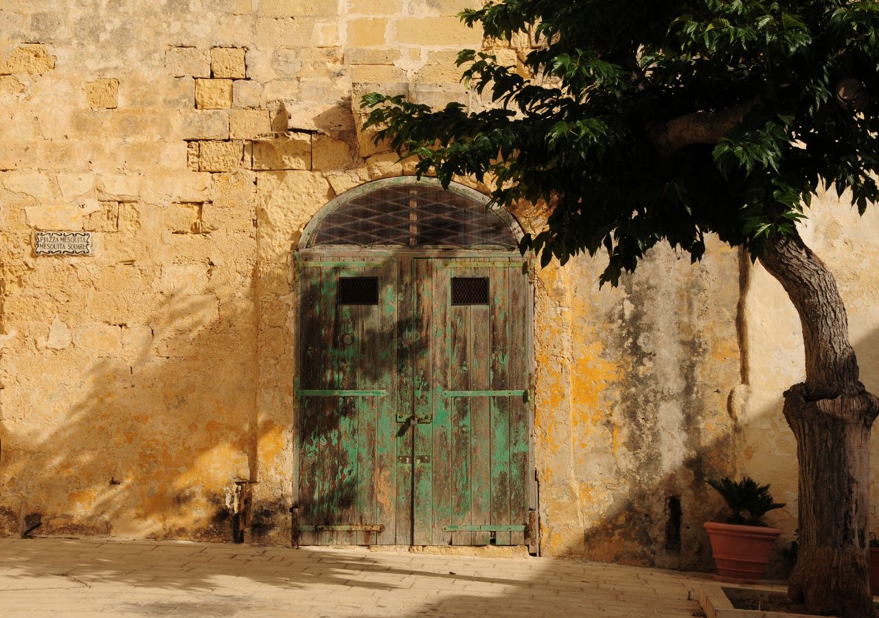Kamienne zabudowania Mdiny - Malta
